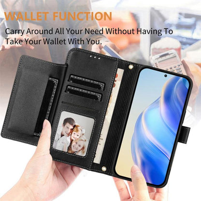 Multi-Card Slots Zipper Wallet Leather Phone Case, For iPhone 18 Pro / 17 Pro, For iPhone 18 Pro Max / 17 Pro Max, For iPhone 17e / 16e, For iPhone 17