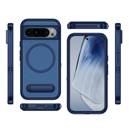 Guard MagSafe Holder Matte PC Hybrid TPU Phone Case, For Google Pixel 9 Pro, For Google Pixel 8a, For Google Pixel 8 Pro