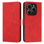 Skin Feel Heart Embossed Leather Phone Case, For Tecno Spark Go 1, For Tecno Spark 30C, For Tecno Spark 20 Pro 5G
