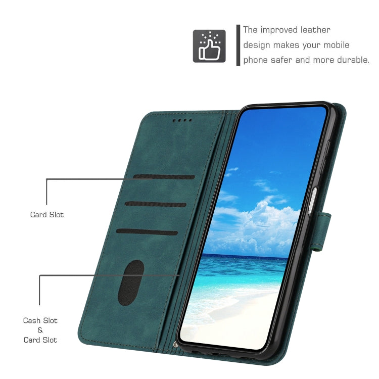 Skin Feel Heart Embossed Leather Phone Case, For Tecno Spark Go 1, For Tecno Spark 30C, For Tecno Spark 20 Pro 5G