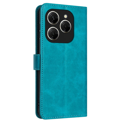 Solid Calf Texture Flip Leather Phone Case
