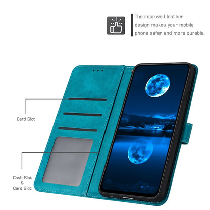 Solid Calf Texture Flip Leather Phone Case