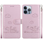 Cute Cats RFID Leather Phone Case, For iPhone 14 Pro Max, For iPhone 7 / 8 / SE 2022, For iPhone 13 Pro Max, For iPhone 13 Pro