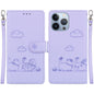 Cute Cats RFID Leather Phone Case, For iPhone 14 Pro Max, For iPhone 7 / 8 / SE 2022, For iPhone 13 Pro Max, For iPhone 13 Pro