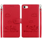 Cute Cats RFID Leather Phone Case, For iPhone 14 Pro Max, For iPhone 7 / 8 / SE 2022, For iPhone 13 Pro Max, For iPhone 13 Pro