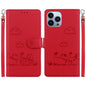 Cute Cats RFID Leather Phone Case, For iPhone 14 Pro Max, For iPhone 7 / 8 / SE 2022, For iPhone 13 Pro Max, For iPhone 13 Pro