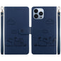 Cute Cats RFID Leather Phone Case, For iPhone 14 Pro Max, For iPhone 7 / 8 / SE 2022, For iPhone 13 Pro Max, For iPhone 13 Pro