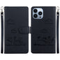 Cute Cats RFID Leather Phone Case, For iPhone 14 Pro Max, For iPhone 7 / 8 / SE 2022, For iPhone 13 Pro Max, For iPhone 13 Pro