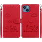 Cute Cats RFID Leather Phone Case, For iPhone 13, For iPhone 12 / 12 Pro, For iPhone 12 Pro Max, For iPhone 11