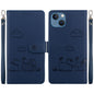 Cute Cats RFID Leather Phone Case, For iPhone 13, For iPhone 12 / 12 Pro, For iPhone 12 Pro Max, For iPhone 11