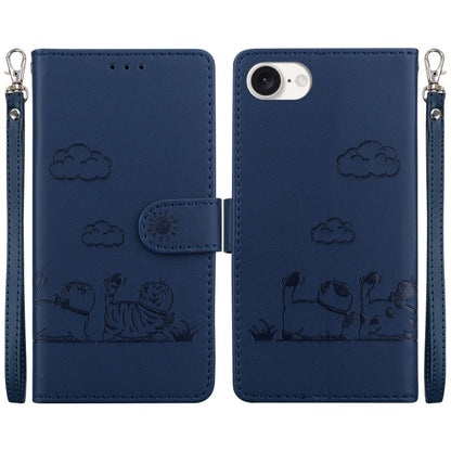 Cute Cats RFID Leather Phone Case, For iPhone 18 Pro / 17 Pro, For iPhone 18 Pro Max / 17 Pro Max, For iPhone 17e / 16e, For iPhone 17