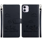 Cute Cats RFID Leather Phone Case, For iPhone 13, For iPhone 12 / 12 Pro, For iPhone 12 Pro Max, For iPhone 11