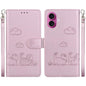 Cute Cats RFID Leather Phone Case, For iPhone 17e / 16e, For iPhone 17 Pro Max, For iPhone 17 Pro, For iPhone 17