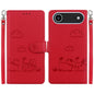 Cute Cats RFID Leather Phone Case, For iPhone Air, For iPhone 16 Pro Max, For iPhone 16 Pro, For iPhone 16 Plus