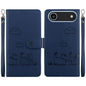 Cute Cats RFID Leather Phone Case, For iPhone Air, For iPhone 16 Pro Max, For iPhone 16 Pro, For iPhone 16 Plus