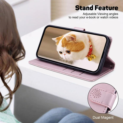 Cute Cats RFID Leather Phone Case, For iPhone 18 Pro / 17 Pro, For iPhone 18 Pro Max / 17 Pro Max, For iPhone 17e / 16e, For iPhone 17