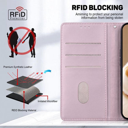 Cute Cats RFID Leather Phone Case, For iPhone 18 Pro / 17 Pro, For iPhone 18 Pro Max / 17 Pro Max, For iPhone 17e / 16e, For iPhone 17