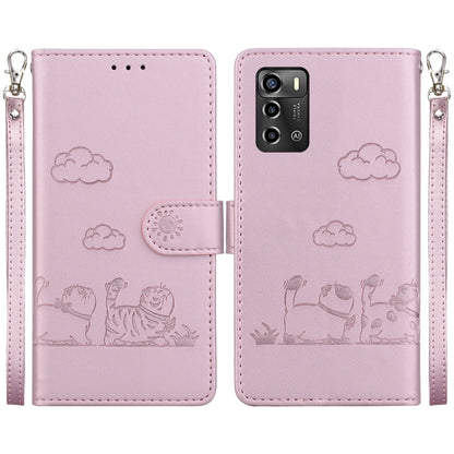 Cute Cats RFID Leather Phone Case