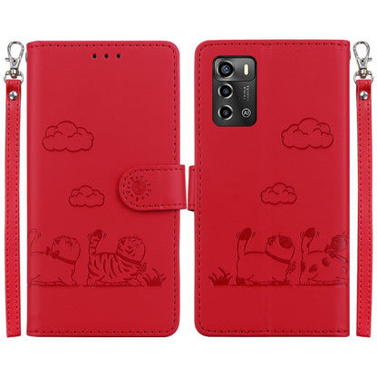 Cute Cats RFID Leather Phone Case