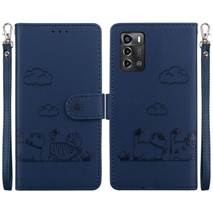 Cute Cats RFID Leather Phone Case