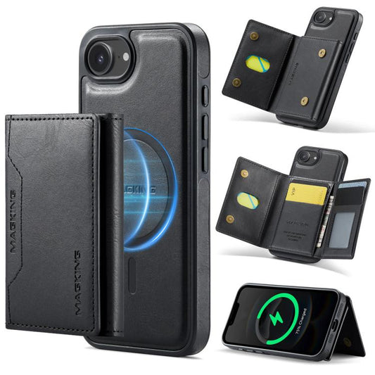 MAGKING K2 Series MagSafe RFID Card Bag Detachable Phone Case
