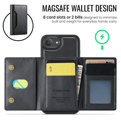 MAGKING K2 Series MagSafe RFID Card Bag Detachable Phone Case