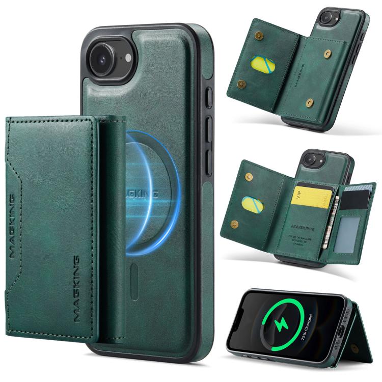 MAGKING K2 Series MagSafe RFID Card Bag Detachable Phone Case