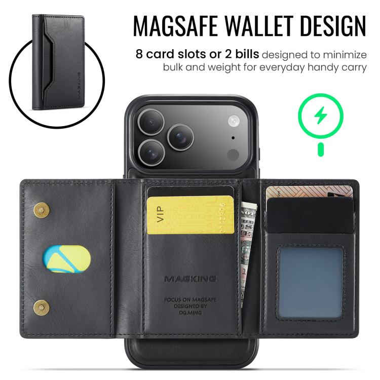 MAGKING K2 Series MagSafe RFID Card Bag Detachable Phone Case