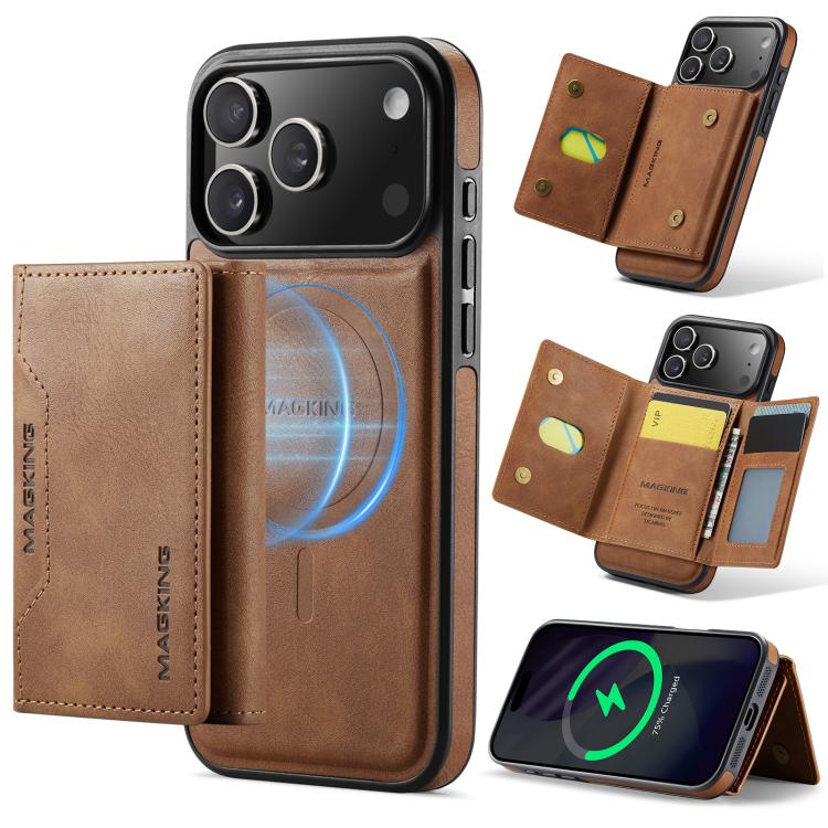 MAGKING K2 Series MagSafe RFID Card Bag Detachable Phone Case