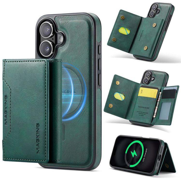 MAGKING K2 Series MagSafe RFID Card Bag Detachable Phone Case