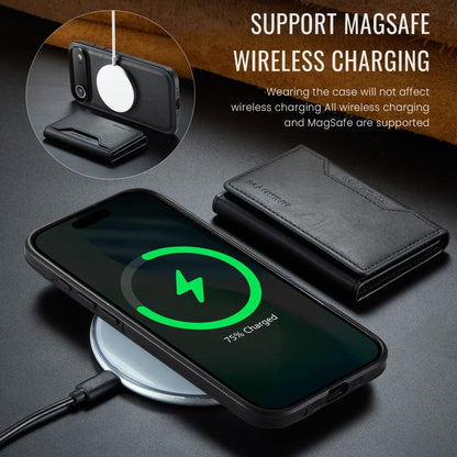 MAGKING K2 Series MagSafe RFID Card Bag Detachable Phone Case, For iPhone Air, For iPhone 16 Pro Max, For iPhone 16 Pro, For iPhone 16 Plus