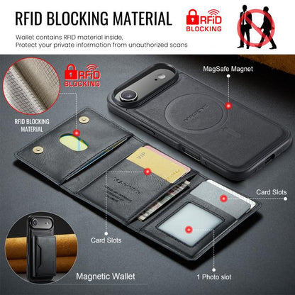 MAGKING K2 Series MagSafe RFID Card Bag Detachable Phone Case, For iPhone Air, For iPhone 16 Pro Max, For iPhone 16 Pro, For iPhone 16 Plus