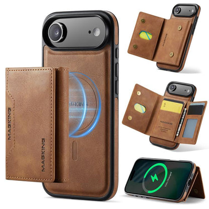 MAGKING K2 Series MagSafe RFID Card Bag Detachable Phone Case, For iPhone Air, For iPhone 16 Pro Max, For iPhone 16 Pro, For iPhone 16 Plus