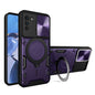 CD Texture Sliding Camshield Magnetic Holder Phone Case