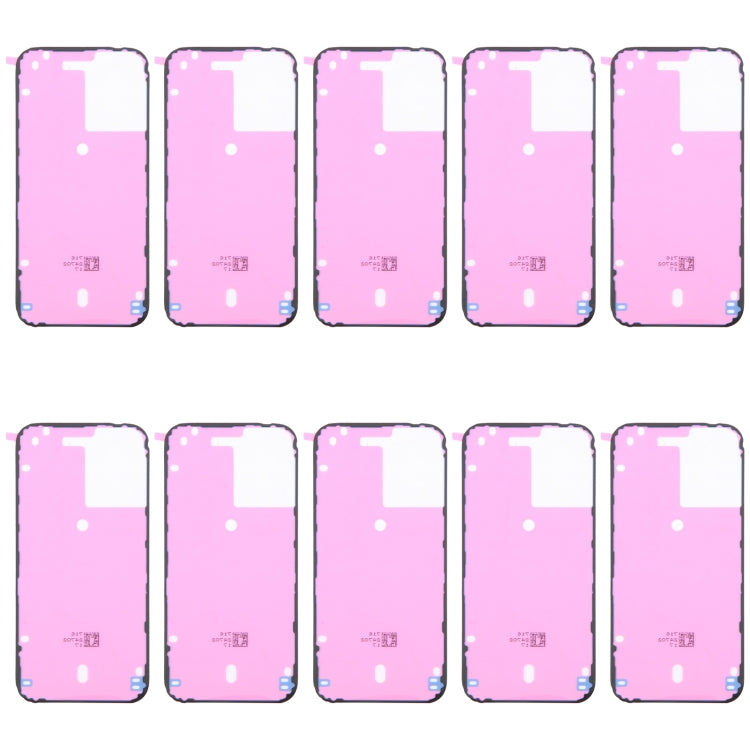 10pcs Back Housing Cover Adhesive, For iPhone 16e, For iPhone 16 Pro Max, For iPhone 16 Pro, For iPhone 16 Plus, For iPhone 16
