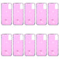 10pcs Back Housing Cover Adhesive, For iPhone 16e, For iPhone 16 Pro Max, For iPhone 16 Pro, For iPhone 16 Plus, For iPhone 16