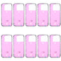 10pcs Back Housing Cover Adhesive, For iPhone 16e, For iPhone 16 Pro Max, For iPhone 16 Pro, For iPhone 16 Plus, For iPhone 16