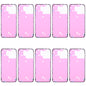 10pcs Back Housing Cover Adhesive, For iPhone 16e, For iPhone 16 Pro Max, For iPhone 16 Pro, For iPhone 16 Plus, For iPhone 16