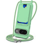 Integrated Card Bag Solid Color Liquid Silicone Phone Case with Lanyard, For Google Pixel 10, For Google Pixel 9a, For Google Pixel 9 Pro XL, For Google Pixel 9 Pro, For Google Pixel 9, For Google Pixel 8a