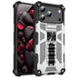 Armor Shockproof TPU + PC Magnetic Phone Case with Holder, For iPhone 18 Pro / 17 Pro, For iPhone 18 Pro Max / 17 Pro Max, For iPhone 16 Pro Max, For iPhone 16 Pro