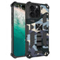 Camouflage Armor Kickstand TPU + PC Magnetic Phone Case, For iPhone 18 Pro / 17 Pro, For iPhone 18 Pro Max / 17 Pro Max, For iPhone 16 Pro Max, For iPhone 16 Pro