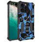 Camouflage Armor Kickstand TPU + PC Magnetic Phone Case, For iPhone 18 Pro / 17 Pro, For iPhone 18 Pro Max / 17 Pro Max, For iPhone 16 Pro Max, For iPhone 16 Pro