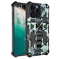 Camouflage Armor Kickstand TPU + PC Magnetic Phone Case, For iPhone 18 Pro / 17 Pro, For iPhone 18 Pro Max / 17 Pro Max, For iPhone 16 Pro Max, For iPhone 16 Pro