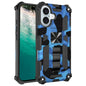 Camouflage Armor Kickstand TPU + PC Magnetic Phone Case
