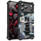 Camouflage Armor Kickstand TPU + PC Magnetic Phone Case, For iPhone 18 Pro / 17 Pro, For iPhone 18 Pro Max / 17 Pro Max, For iPhone 16 Pro Max, For iPhone 16 Pro