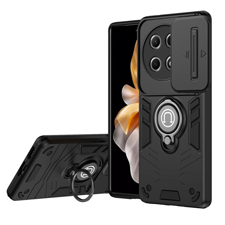 Camshield Ring Holder Phone Case, For Tecno Pova Slim 5G / Spark Slim 4G, For Tecno Pop 10, For Tecno Camon 40 Pro 4G, For Tecno Camon 30S, For Tecno Spark 30 Pro, For Tecno Spark 30 4G, For Tecno Spark Go 2025 / Spark Go 1, For Tecno Pova 6 Neo 4G