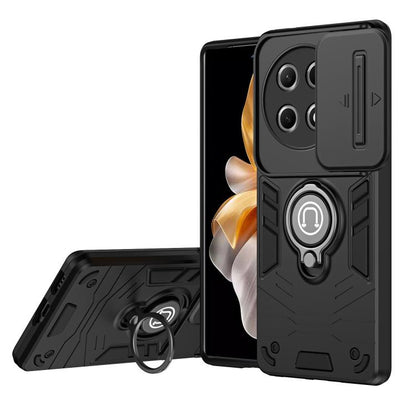 Camshield Ring Holder Phone Case, For Tecno Pova Slim 5G / Spark Slim 4G, For Tecno Pop 10, For Tecno Camon 40 Pro 4G, For Tecno Camon 30S, For Tecno Spark 30 Pro, For Tecno Spark 30 4G, For Tecno Spark Go 2025 / Spark Go 1, For Tecno Pova 6 Neo 4G