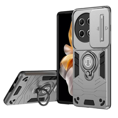 Camshield Ring Holder Phone Case, For Tecno Pova Slim 5G / Spark Slim 4G, For Tecno Pop 10, For Tecno Camon 40 Pro 4G, For Tecno Camon 30S, For Tecno Spark 30 Pro, For Tecno Spark 30 4G, For Tecno Spark Go 2025 / Spark Go 1, For Tecno Pova 6 Neo 4G