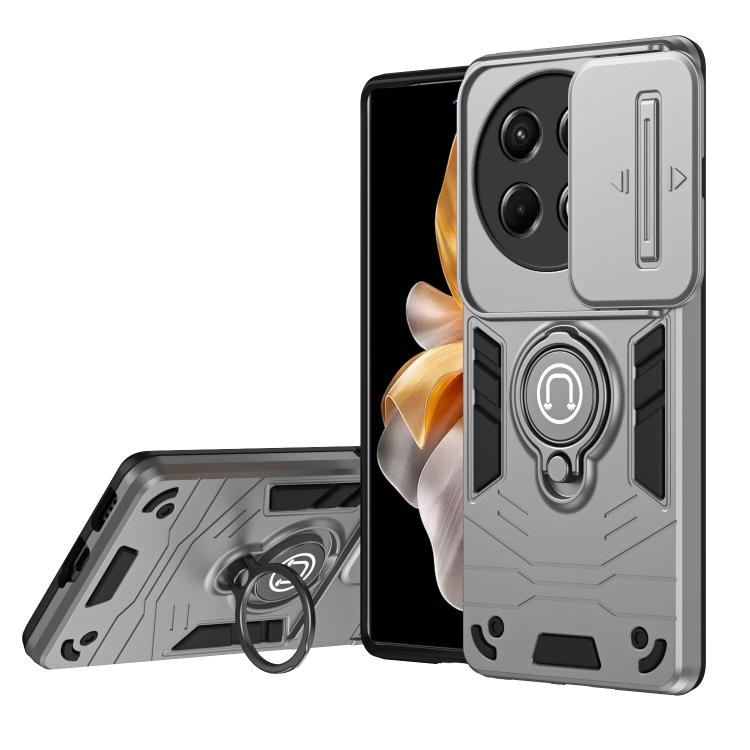 Camshield Ring Holder Phone Case, For Tecno Pova Slim 5G / Spark Slim 4G, For Tecno Pop 10, For Tecno Camon 40 Pro 4G, For Tecno Camon 30S, For Tecno Spark 30 Pro, For Tecno Spark 30 4G, For Tecno Spark Go 2025 / Spark Go 1, For Tecno Pova 6 Neo 4G