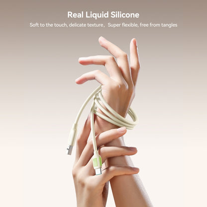 JOYROOM S-A53 Fluorescent Series 3A USB to Type-C Fast Charging Data Cable, 1.2m, 2m